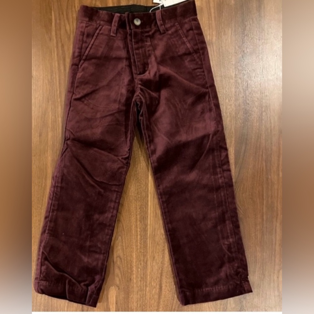 Janie and Jack Italian Kids Burgundy
Pants (Size 5) - Picture 3 of 5